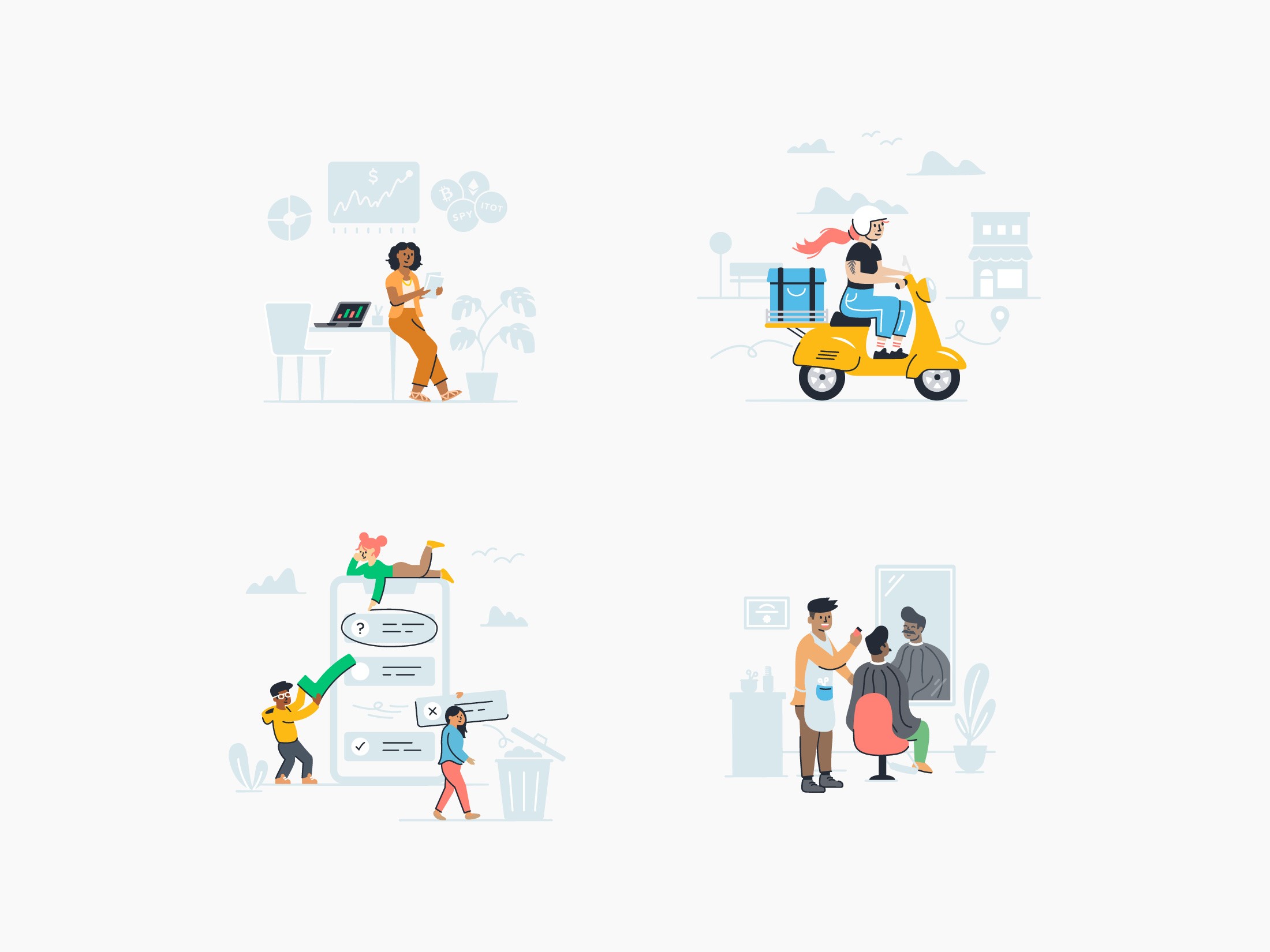 Turbotax Design System Spot Illustrations