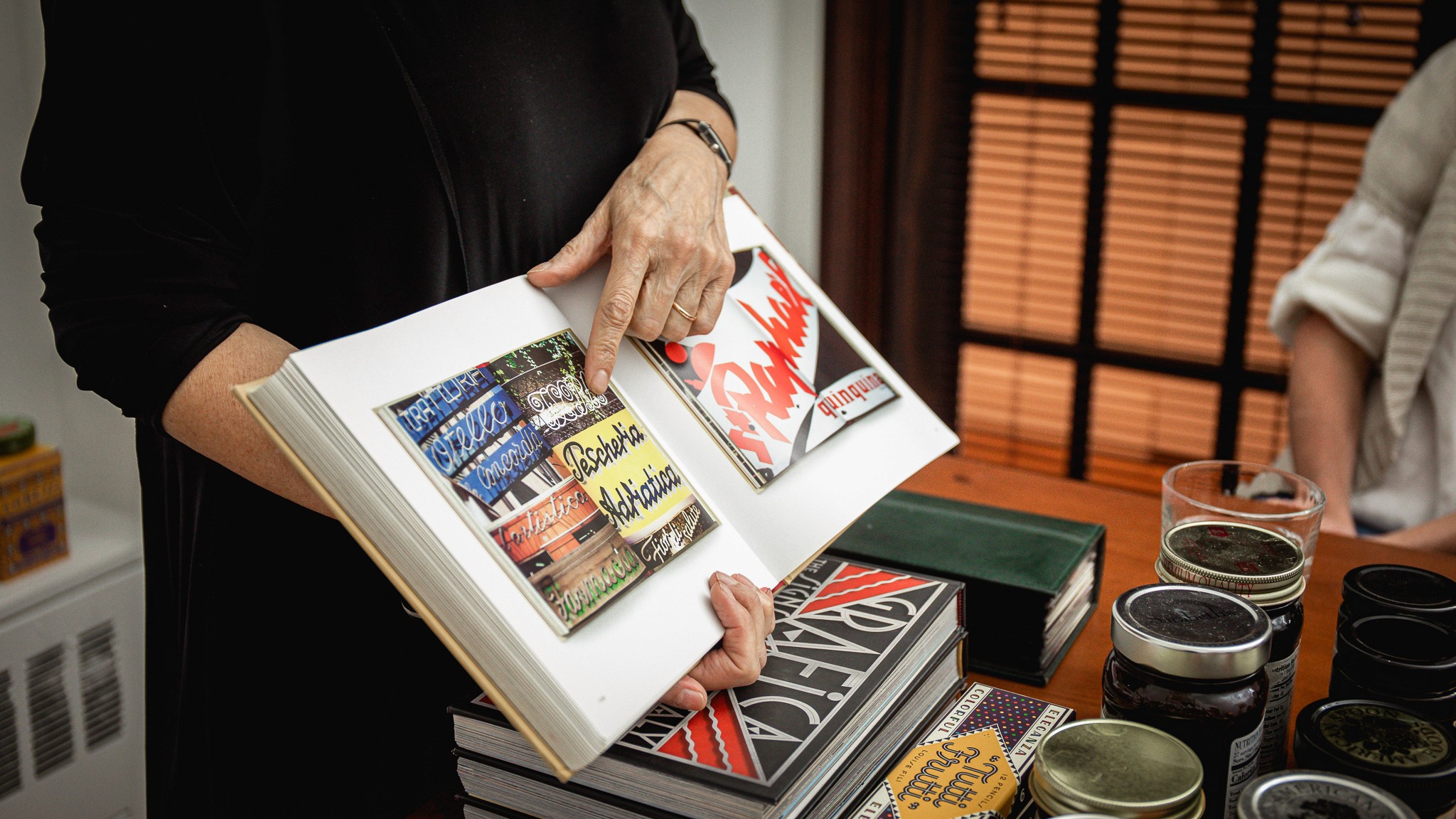 Louise Fili in her studio