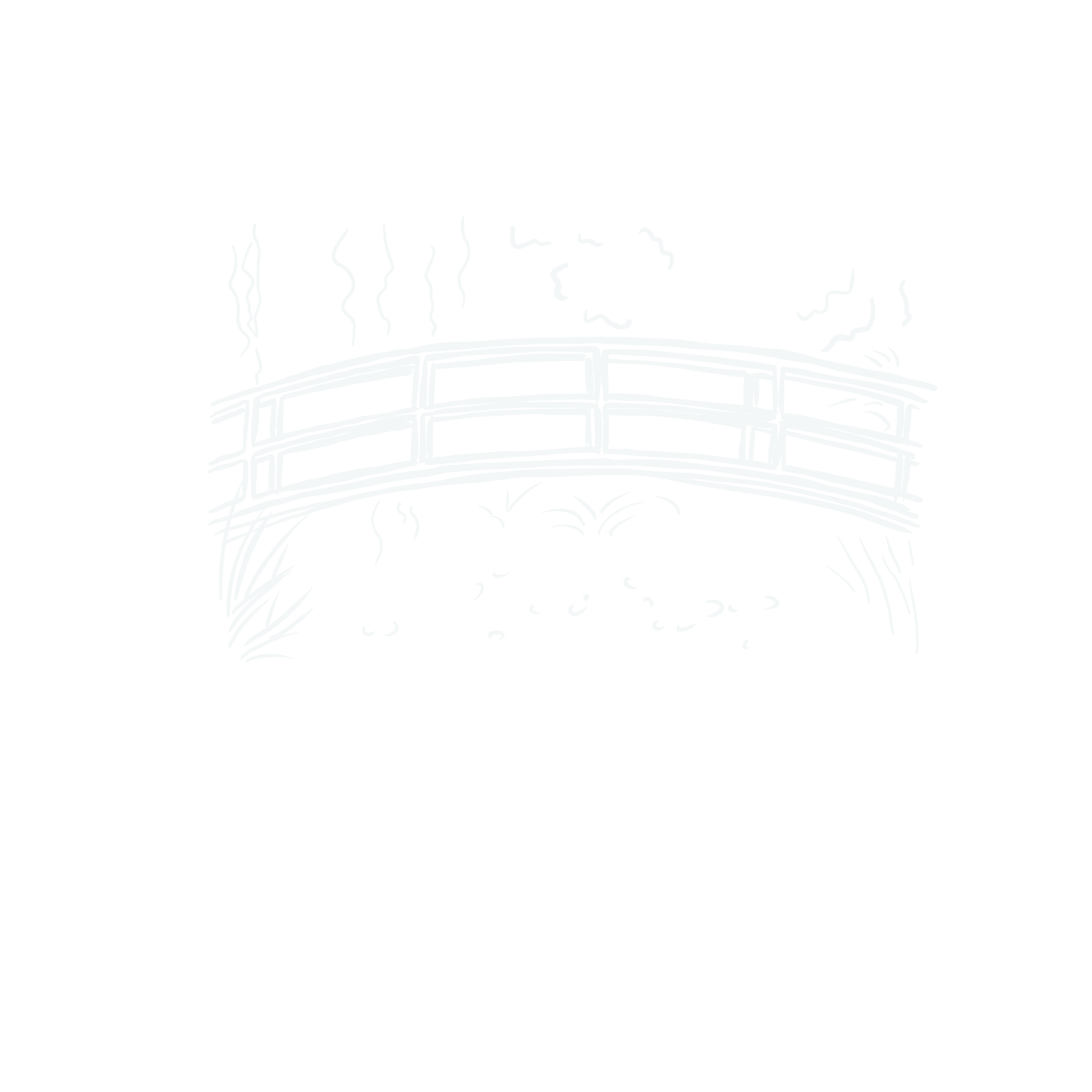 Monet bridge drawing