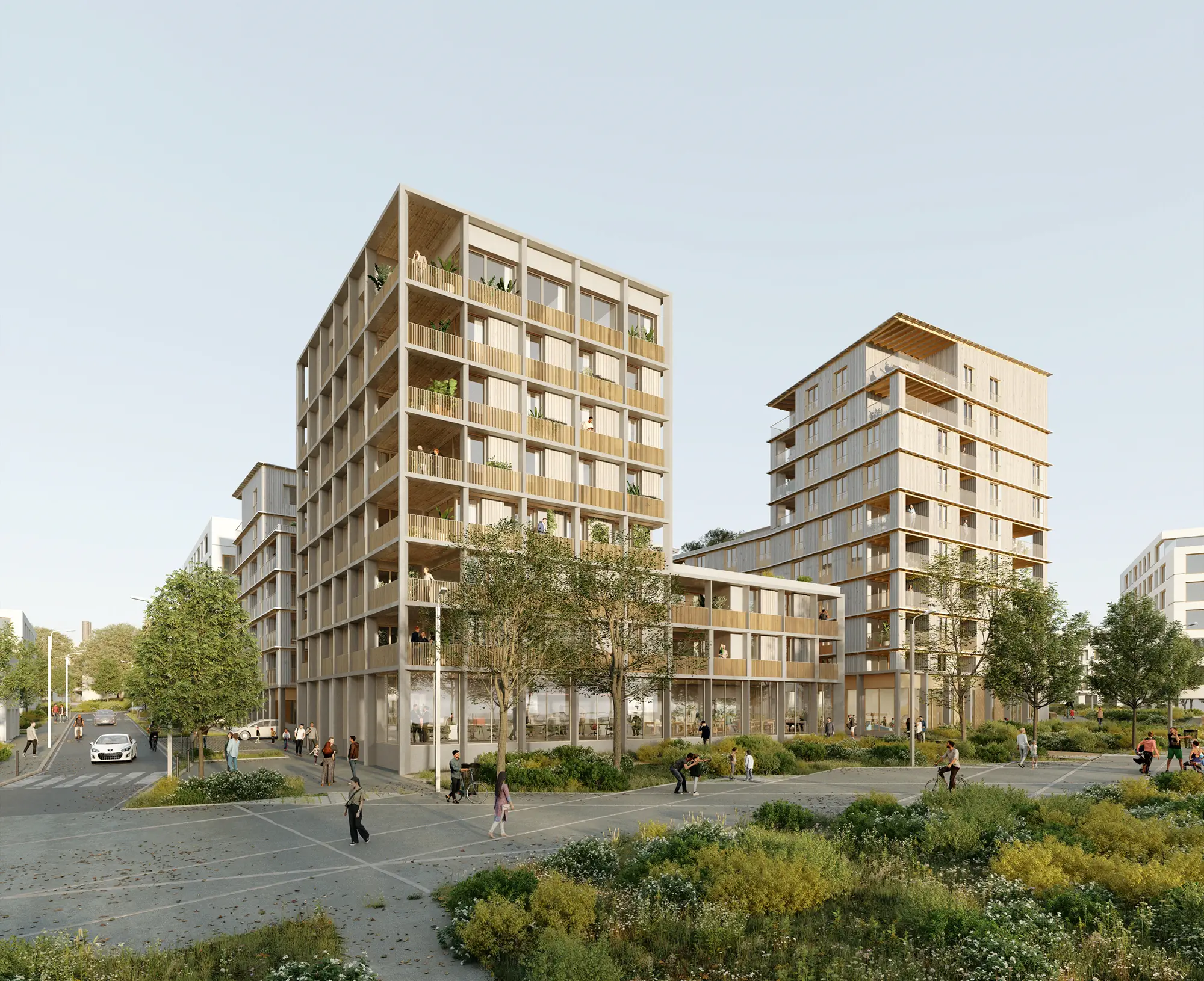 Logements collectifs - Lorient Bodelio