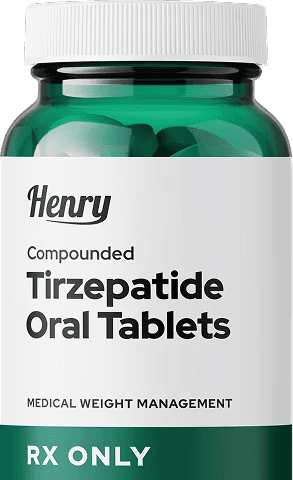 Vial of injectable semaglutide.