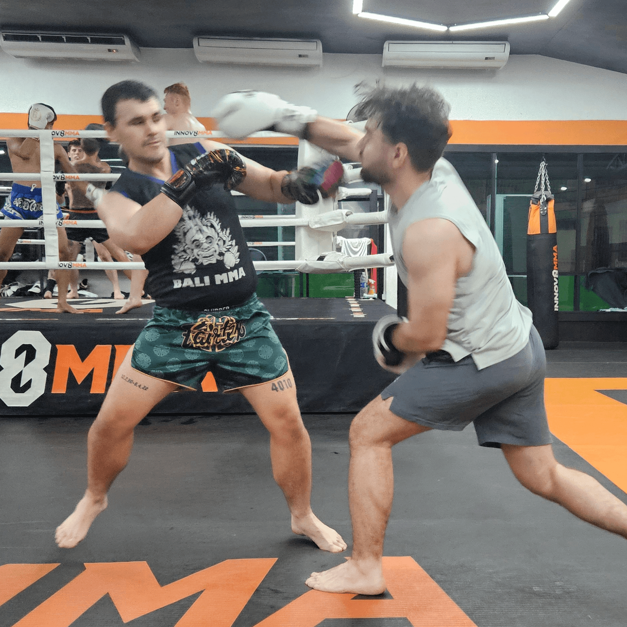 Sparring at INNOV8 MMA