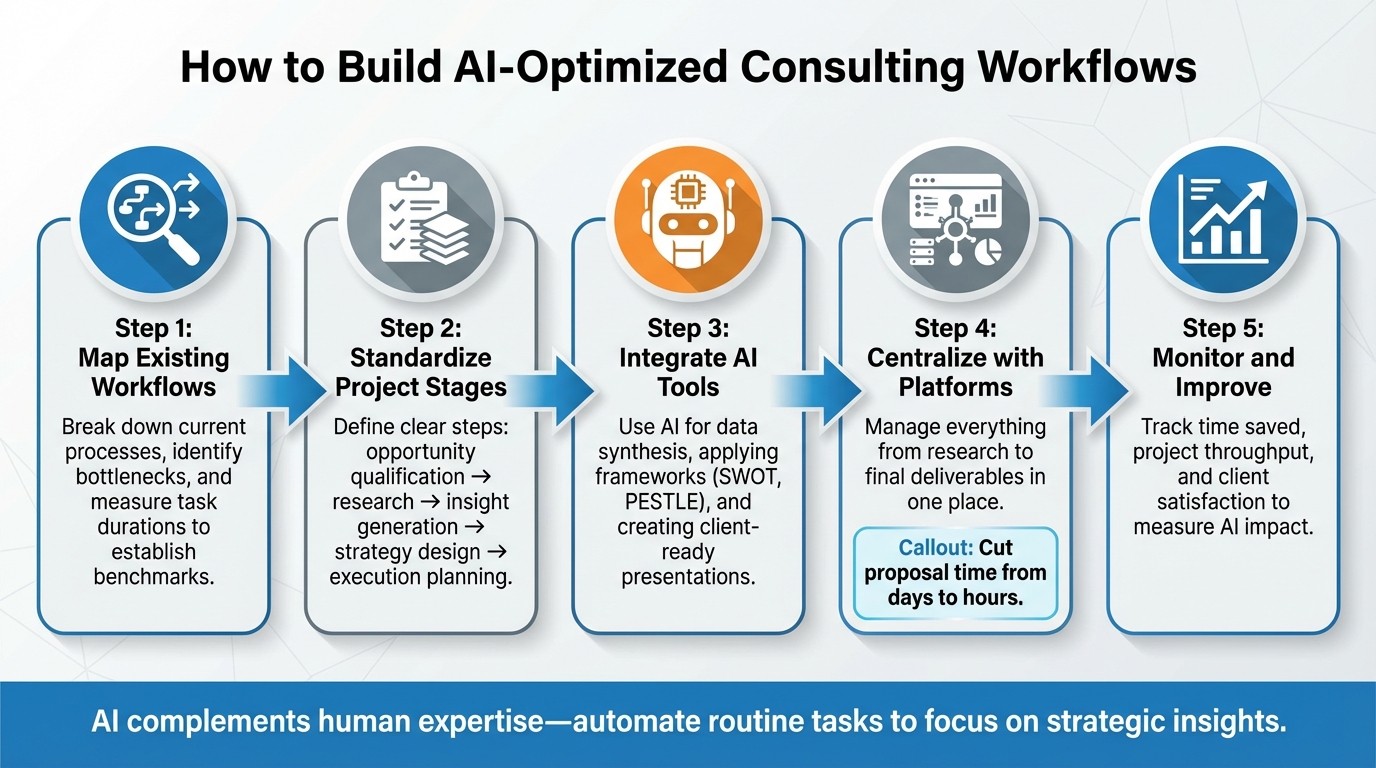 5-Step AI-Optimized Consulting Workflow Implementation Guide