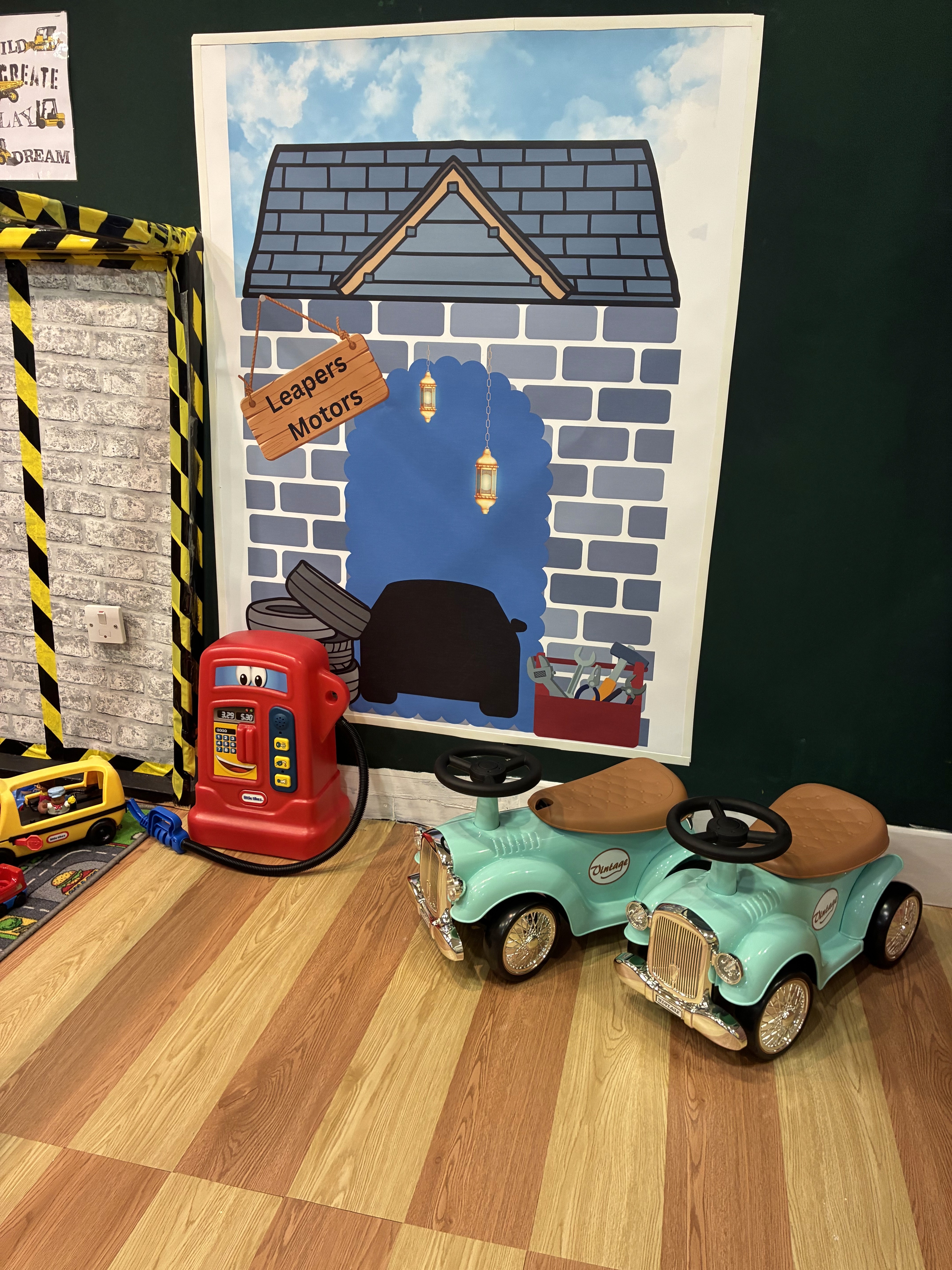 Children's play area at Little Leapers
