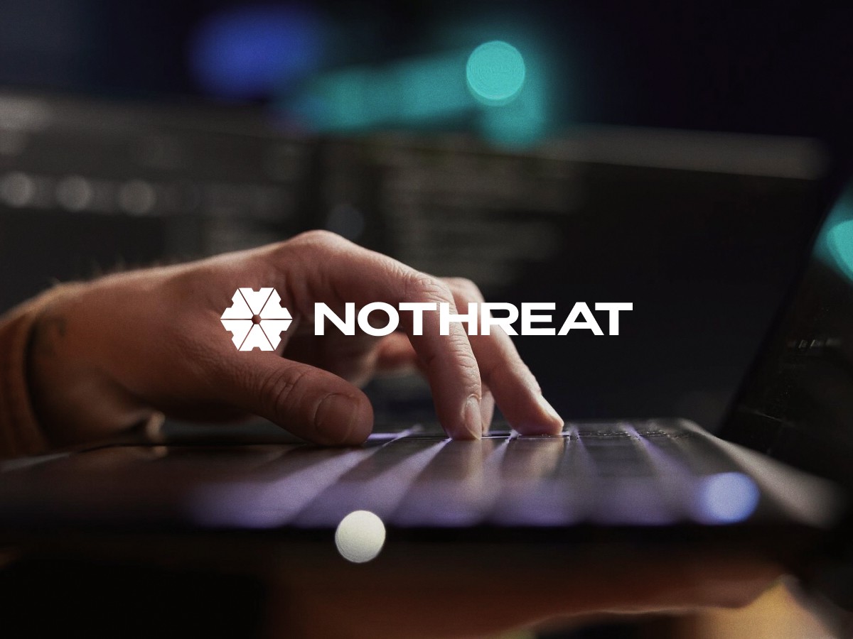 Custom website development for the cybersecurity company NoThreat.io
