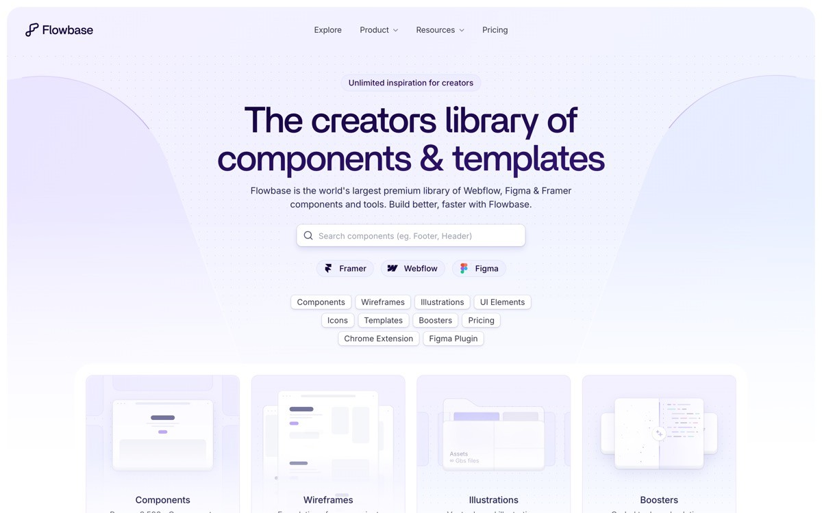 Best Webflow SaaS Template with Flowbase