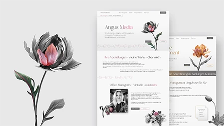 Website Design Virtuelle Assistenz 