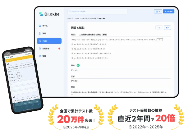 Dr.okkeのモックアップ画像