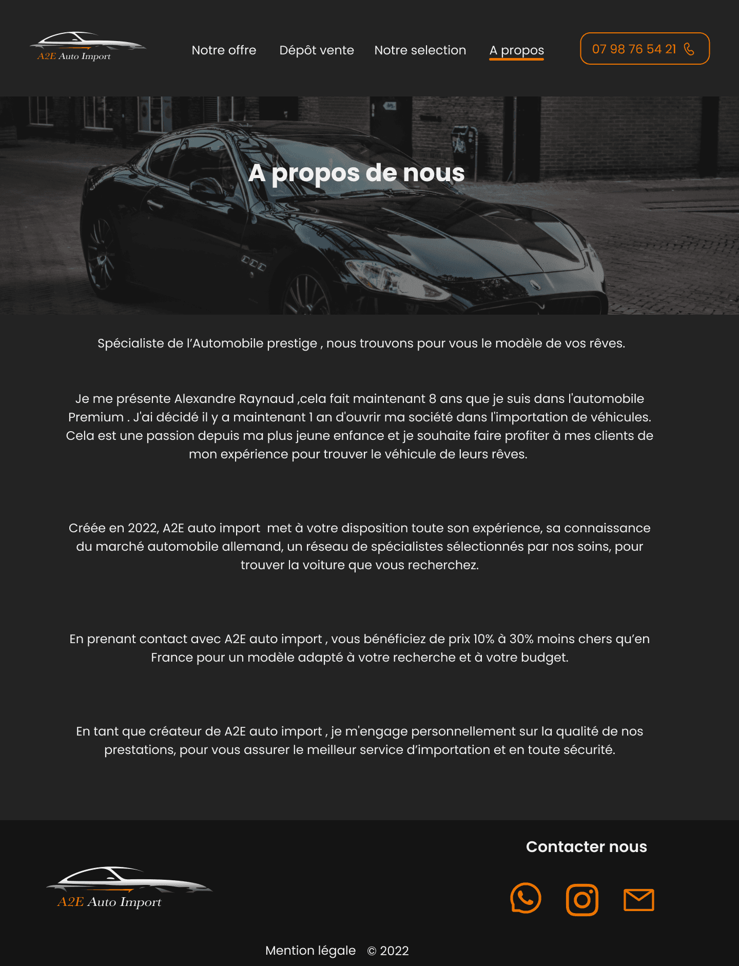Notre offre de service