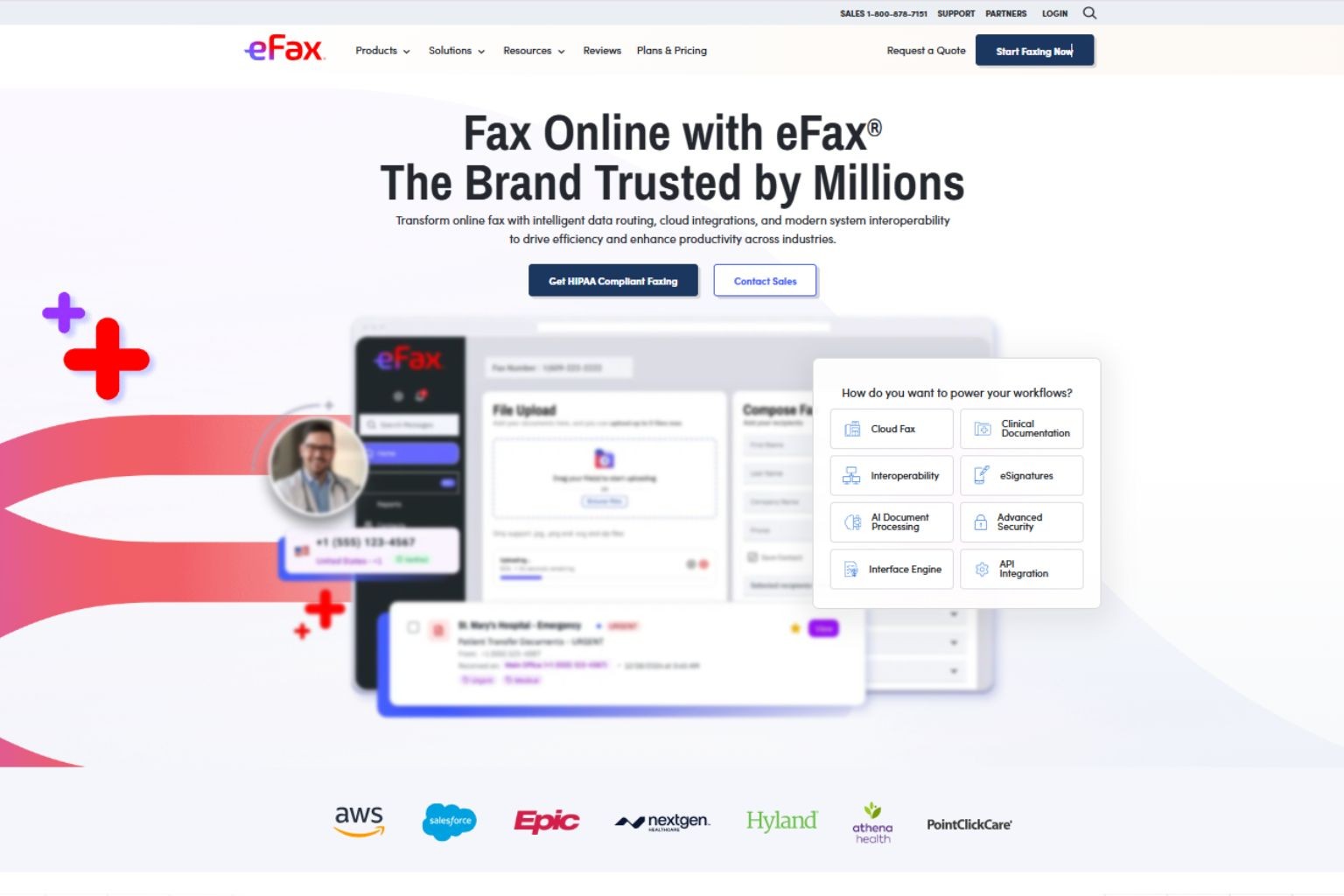 eFax Website