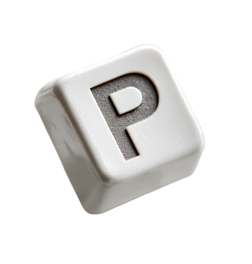 Tipka tastature sa slovom P