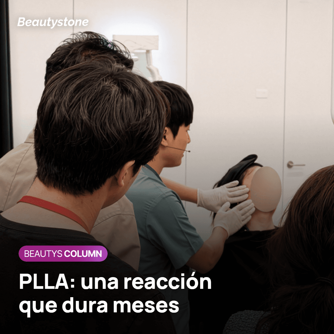 Micropartículas de PLLA en la dermis: una reacción que dura meses