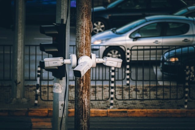 keyboard on yellow table