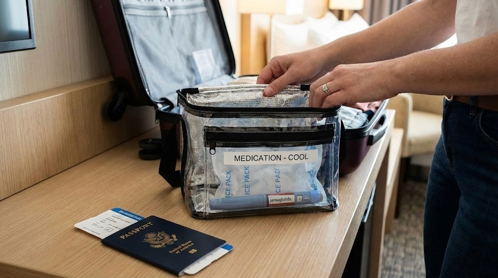 How to travel with semaglutide