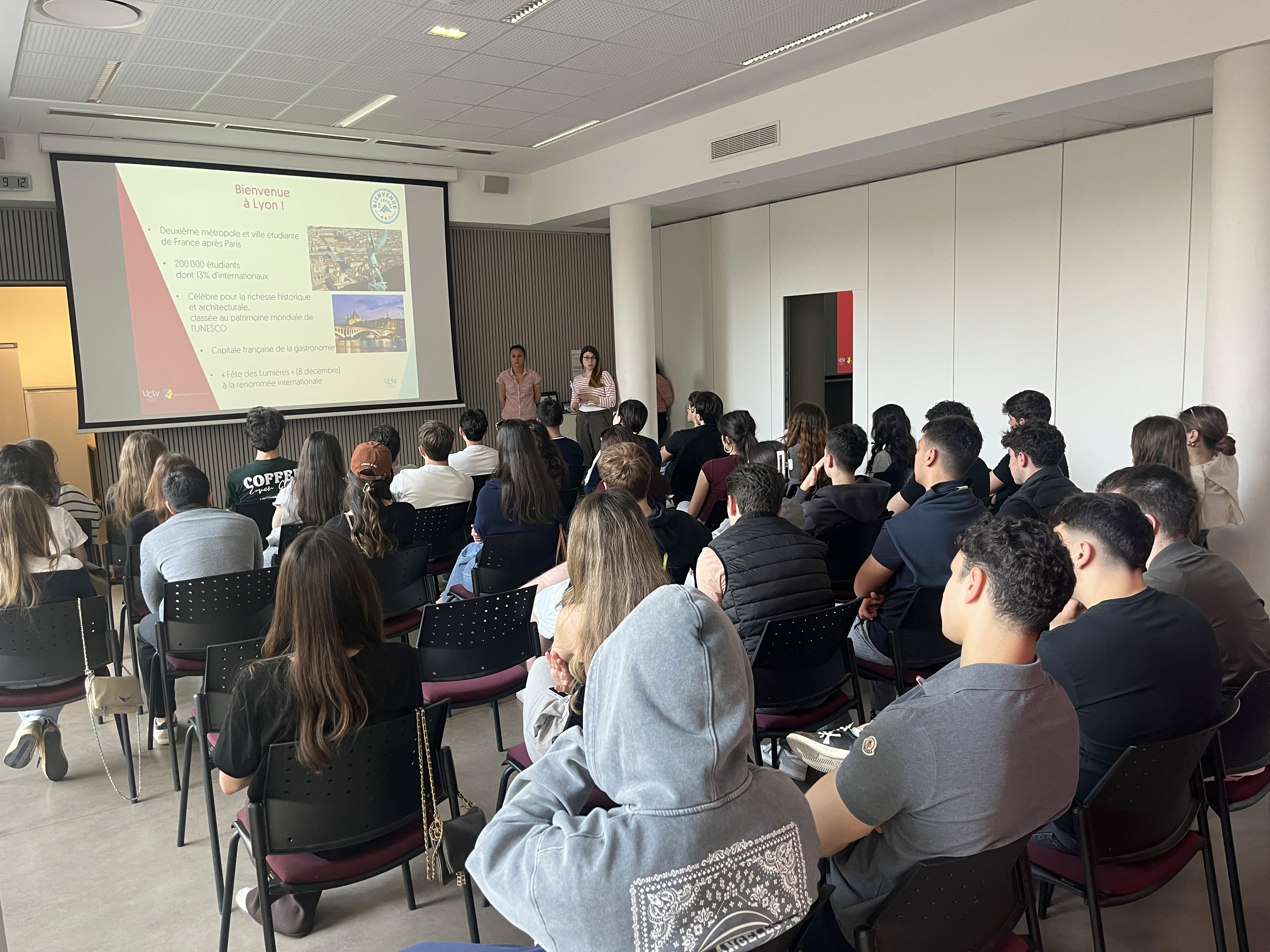 Woman using a laptop in a field