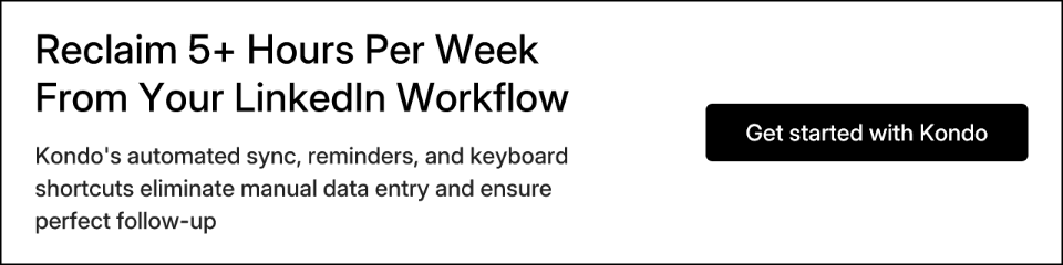 Reclaim 5+ Hours Per Week From Your LinkedIn Workflow