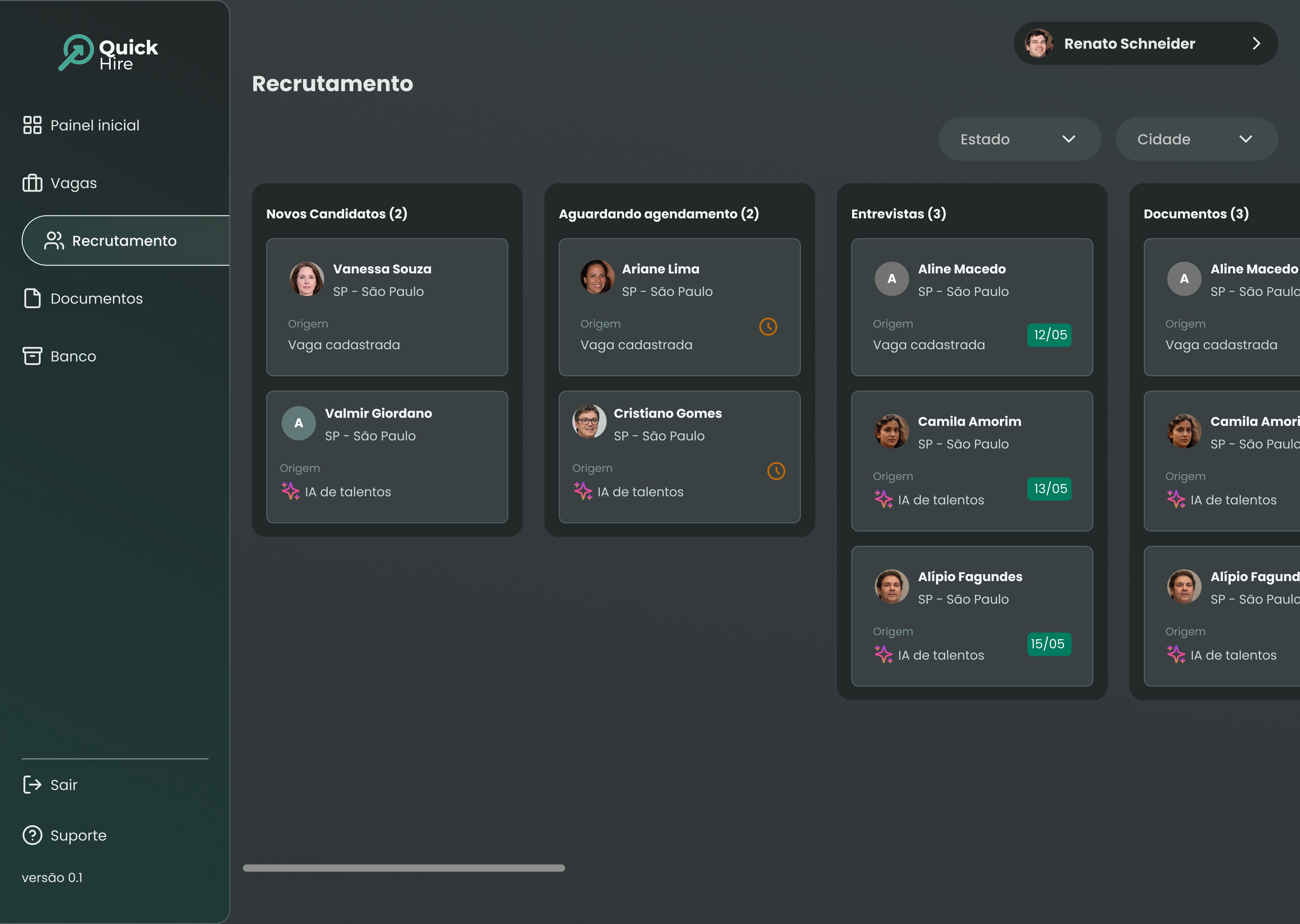 Image from a kanban dahsboard 