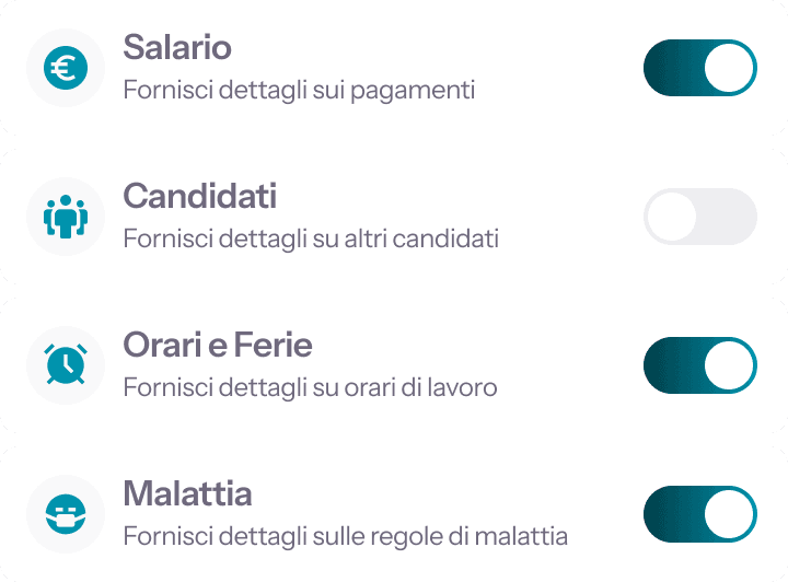 Messaggi chiave e valori
