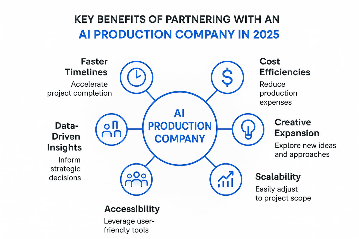 Key Benefits of Partnering with an AI Production Company