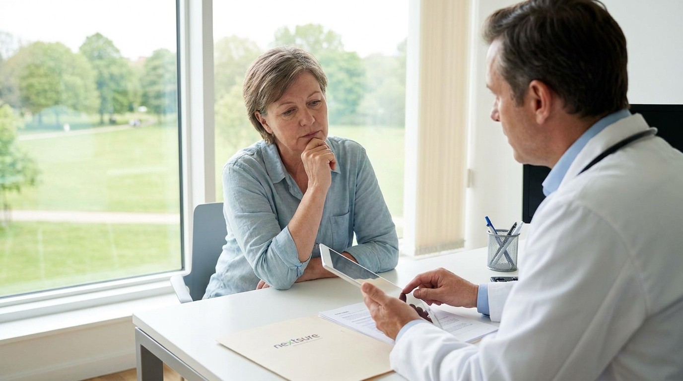 Symbolbild für die Gesundheitsprüfung in der privaten Krankenversicherung