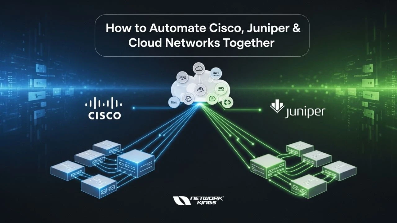 Cisco, Juniper & Cloud Networks Together