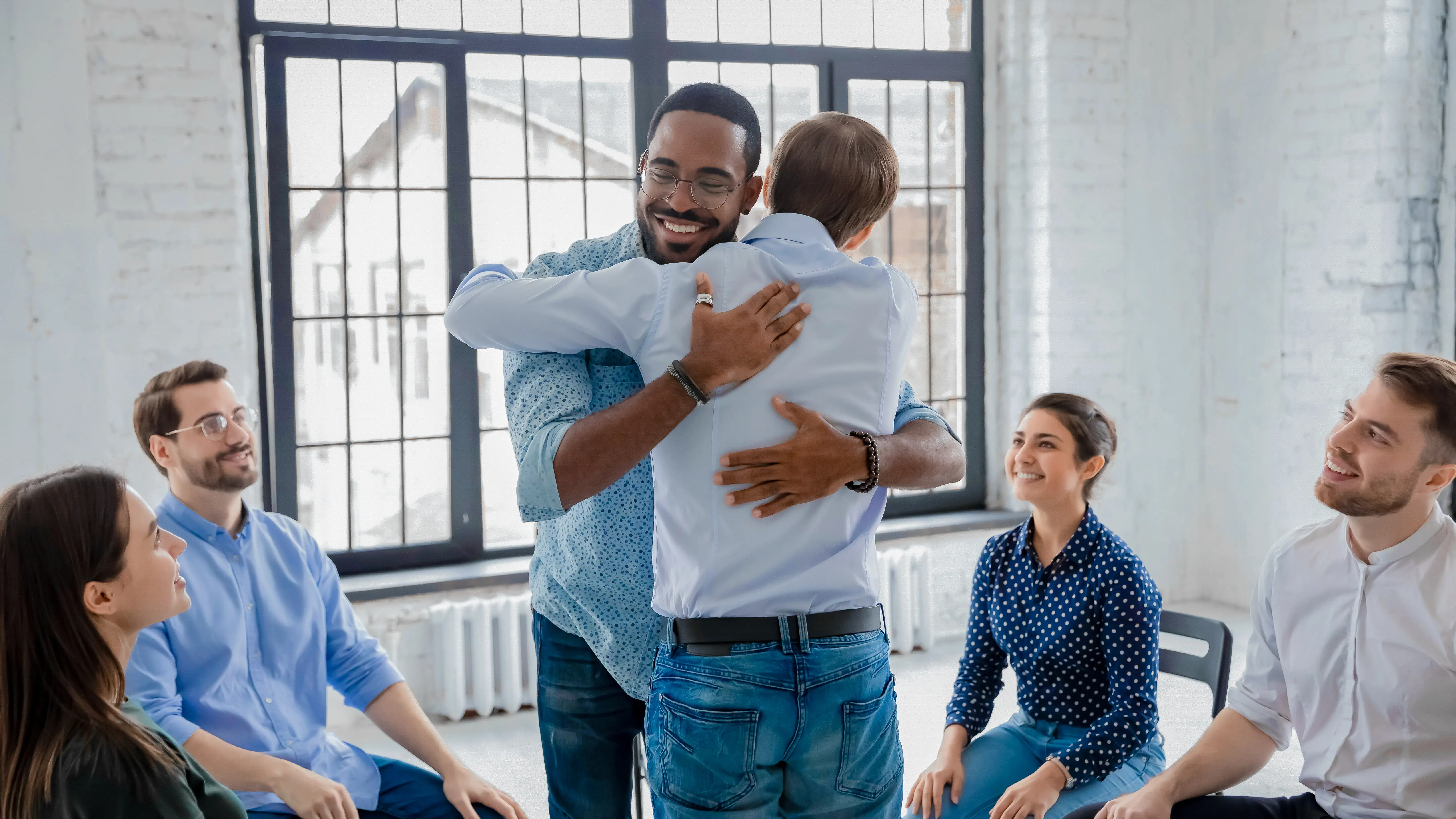 Person reviewing data on tablet