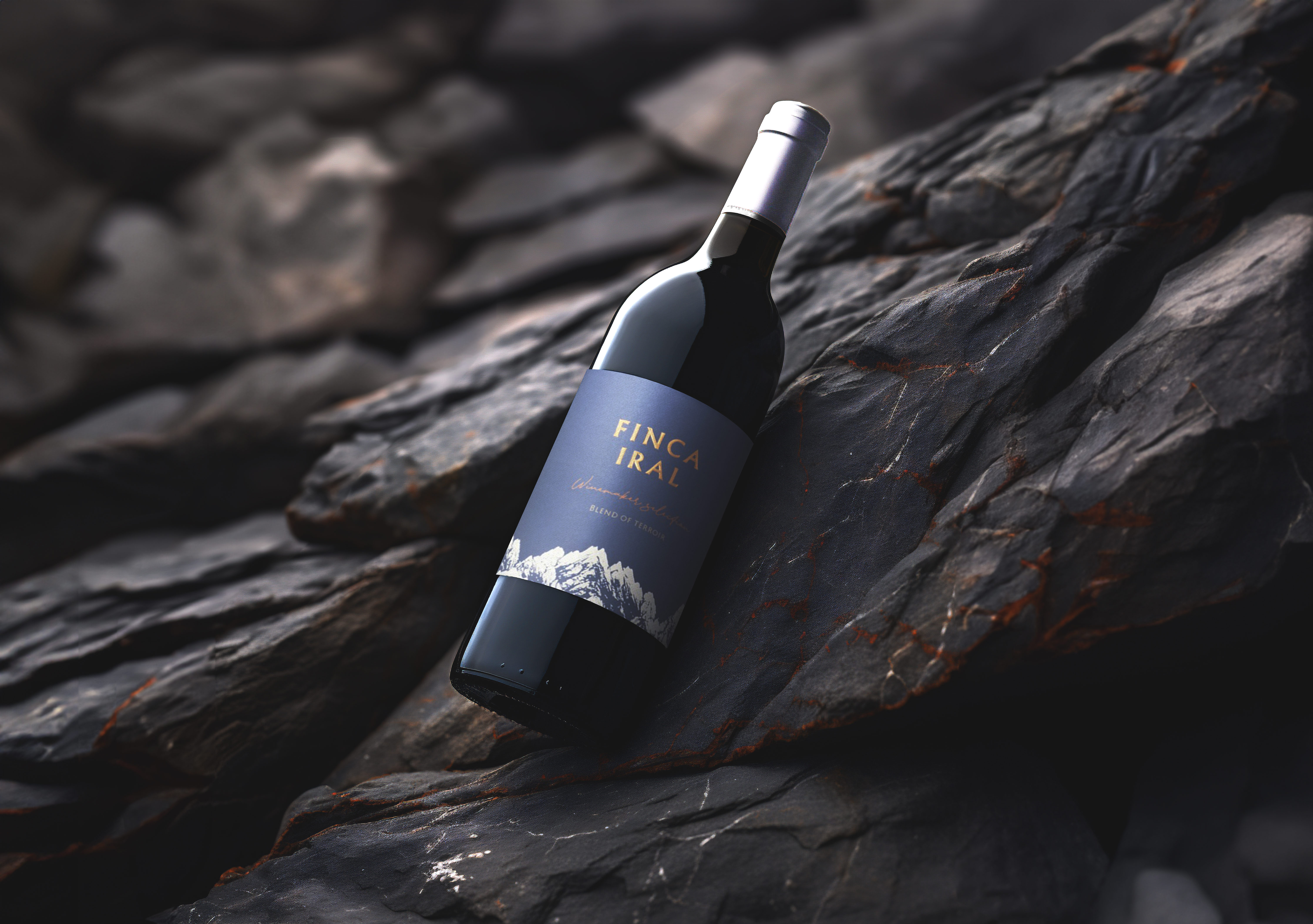 Modern food magazine brochure mockup with bold typography and bright yellow accents