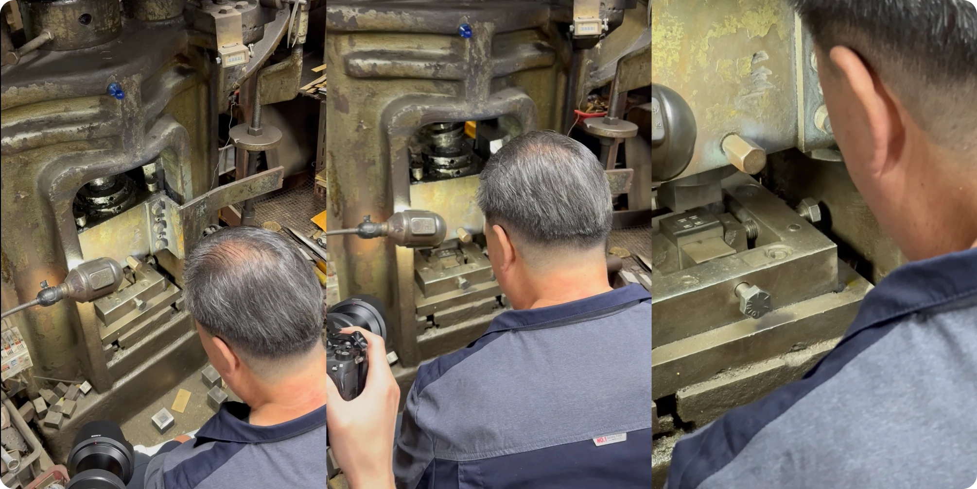 '끝까지 찾아야 할 태극기 캠페인' 미닝굿즈 배지의 실제 샘플링 과정