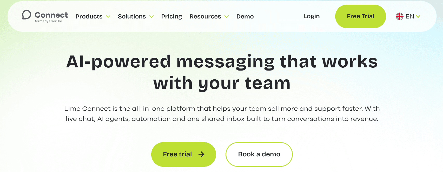 userlike - AI Chatbot Software