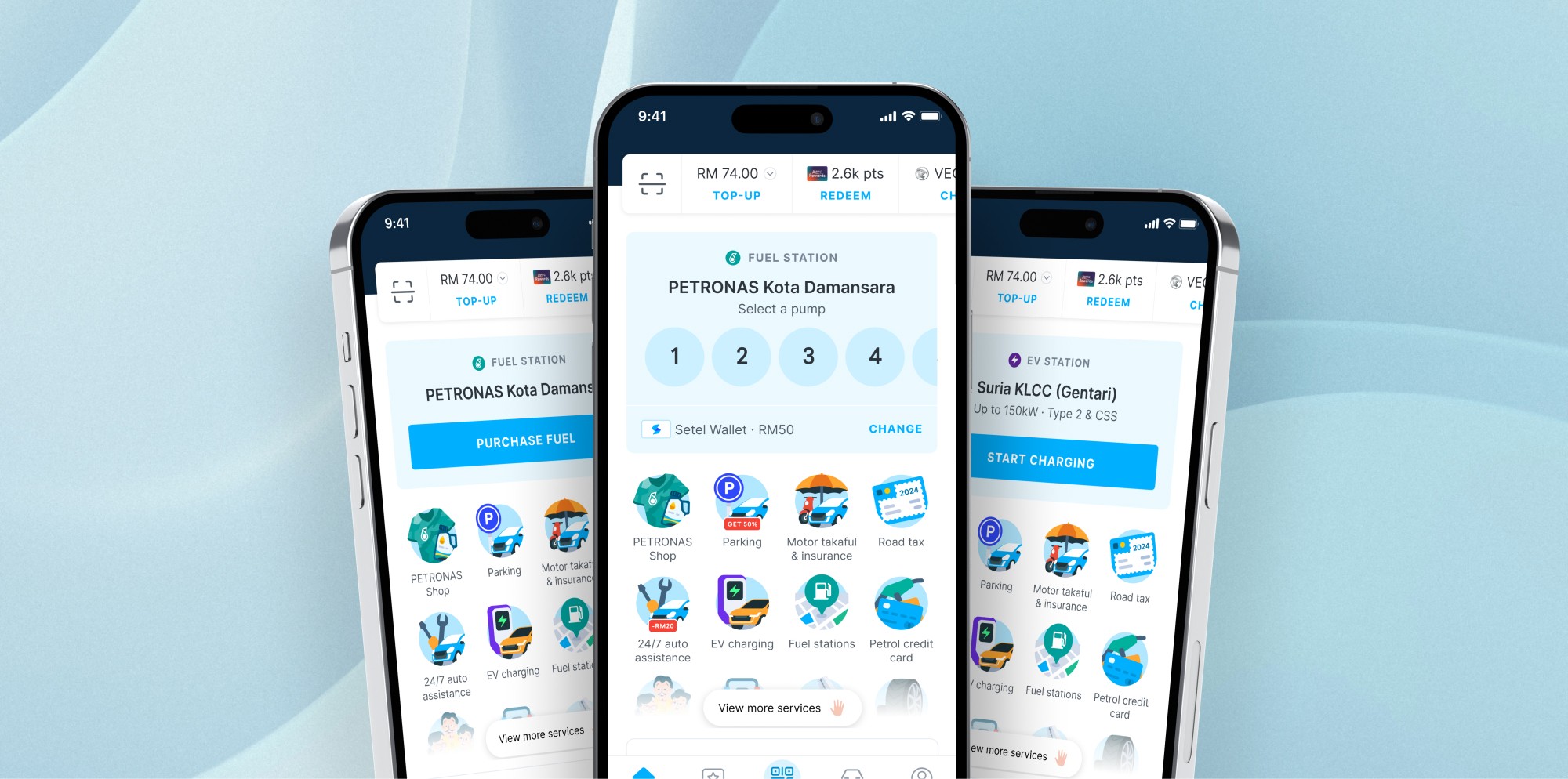 Hero image of Setel's Homepage