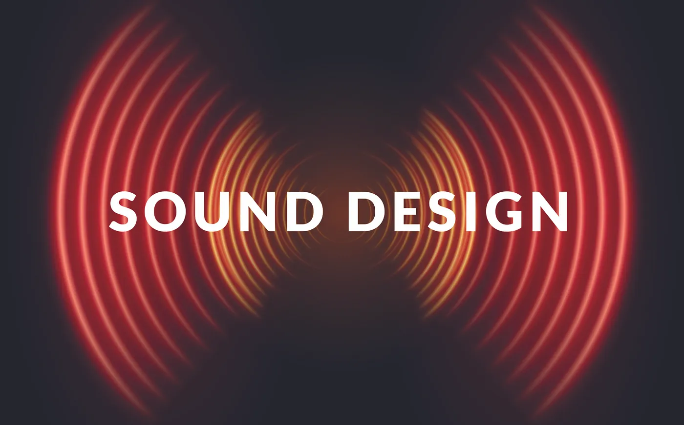 A red circle with white text overlay that reads "Sound Design"