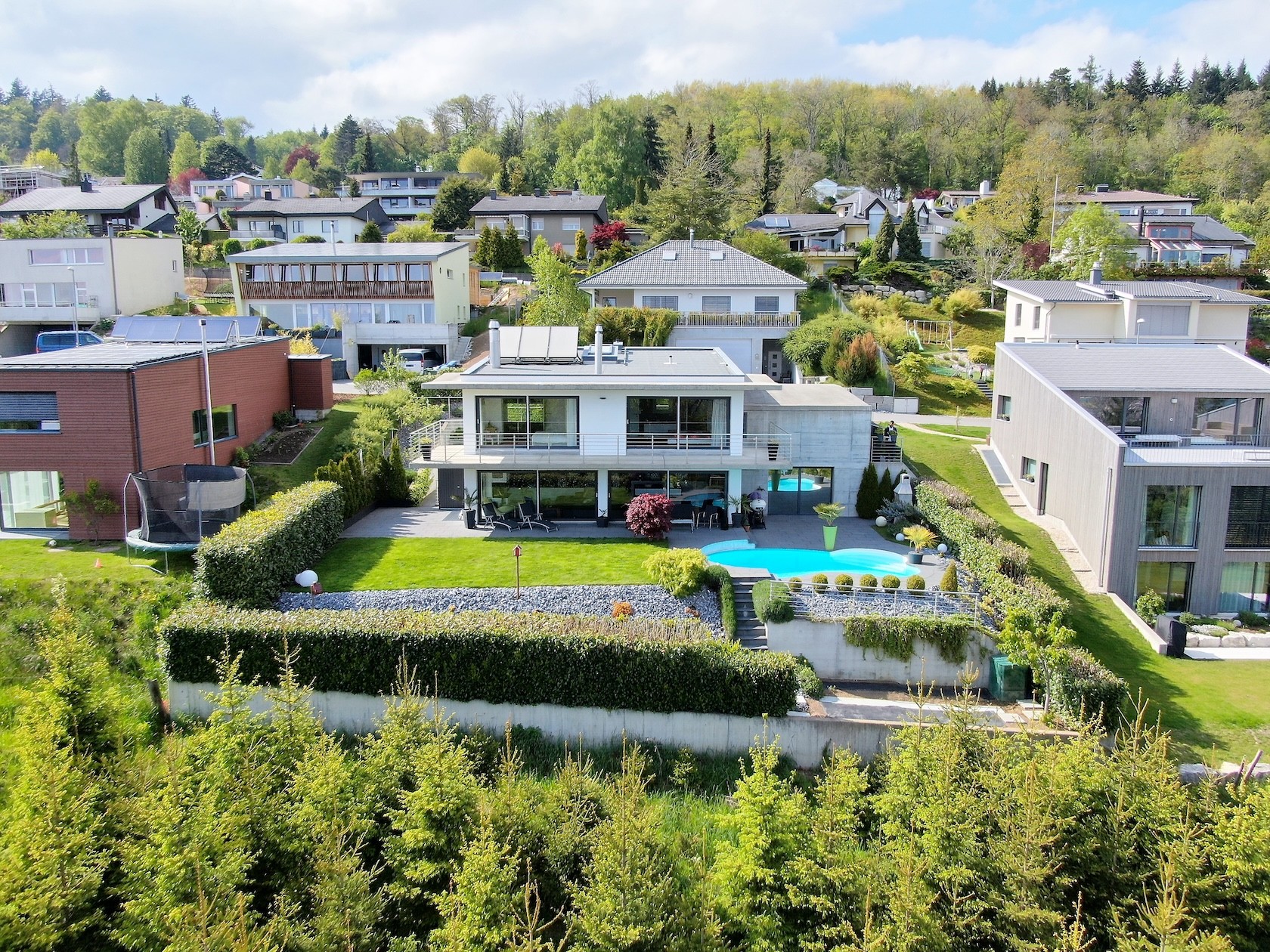 Neubau & Umgebung - Einfamilienhaus, Evilard