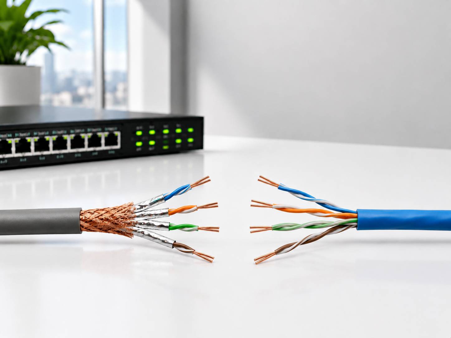 Shielded vs Unshielded Ethernet Cables