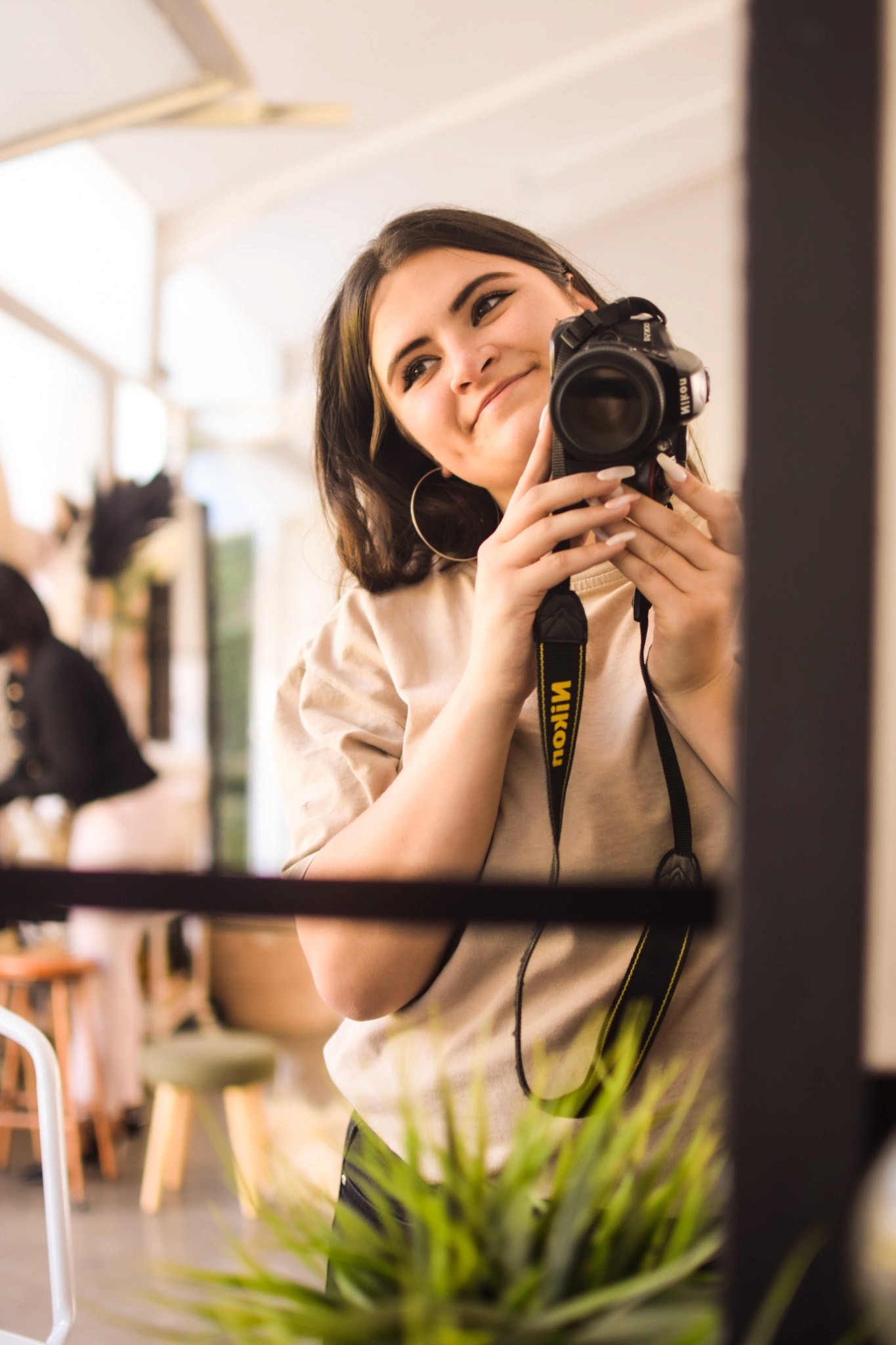 Portrait of portfolio creator