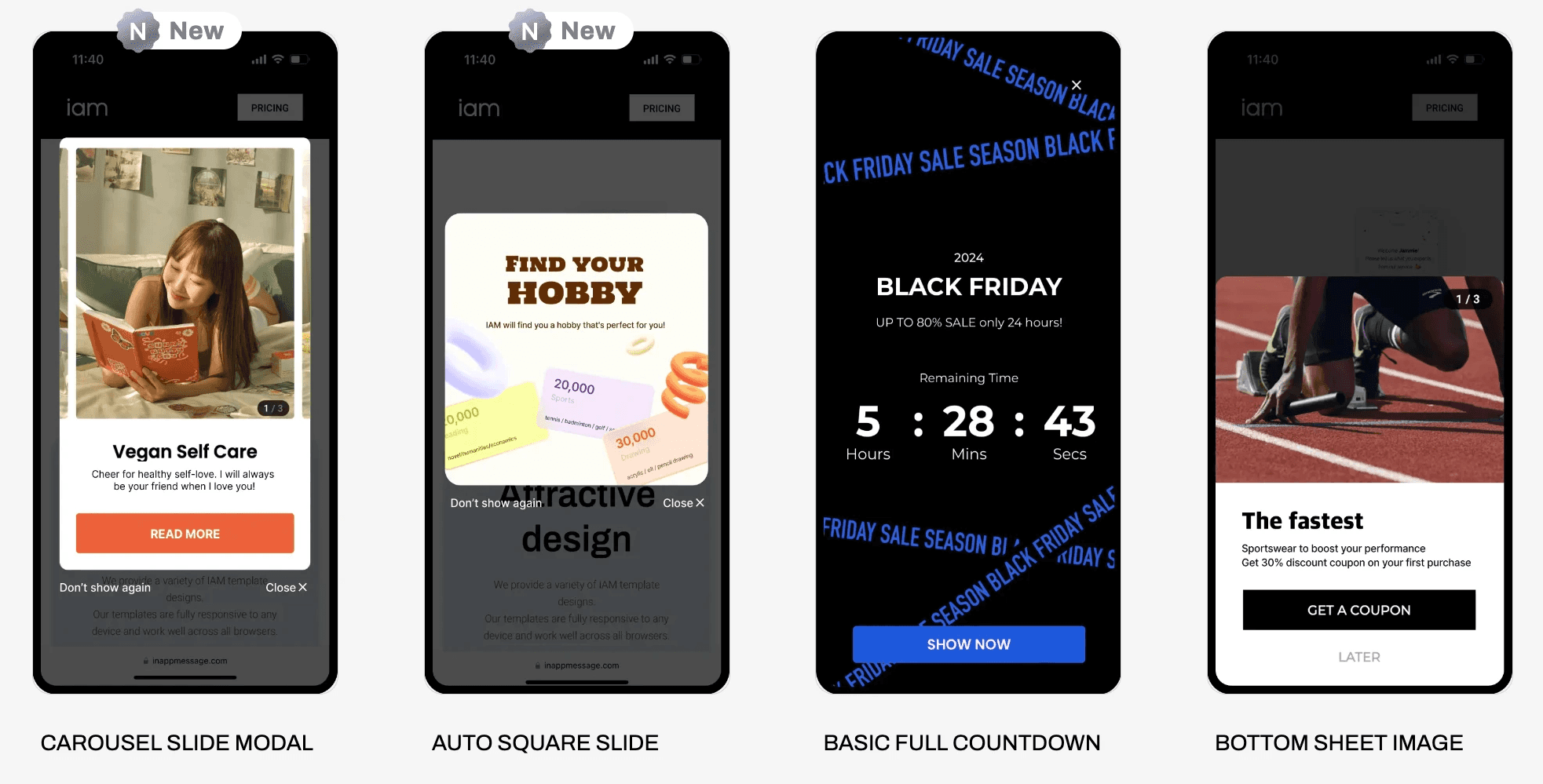 IAM Studio dashboard