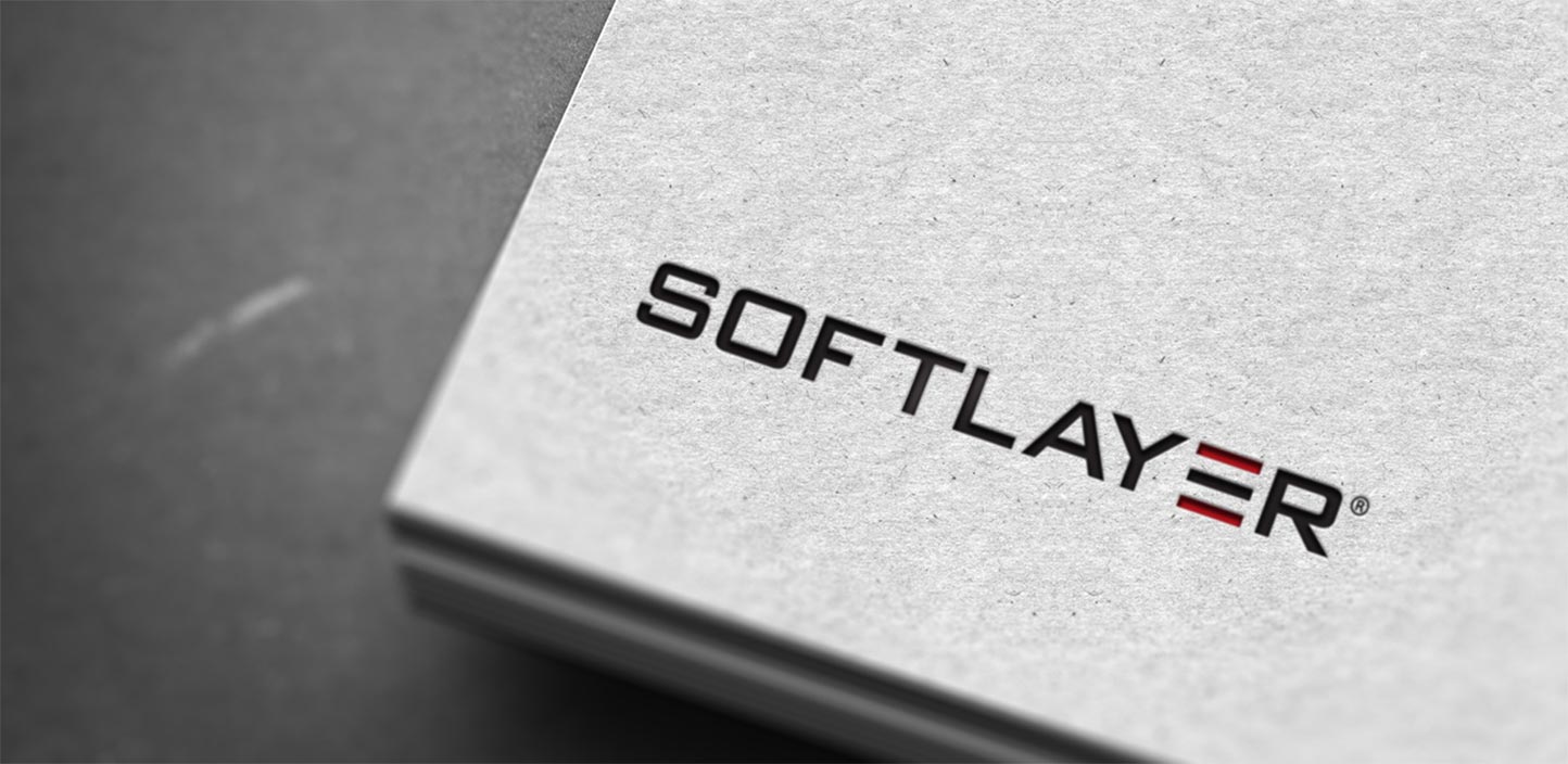 soft layer business card logo design