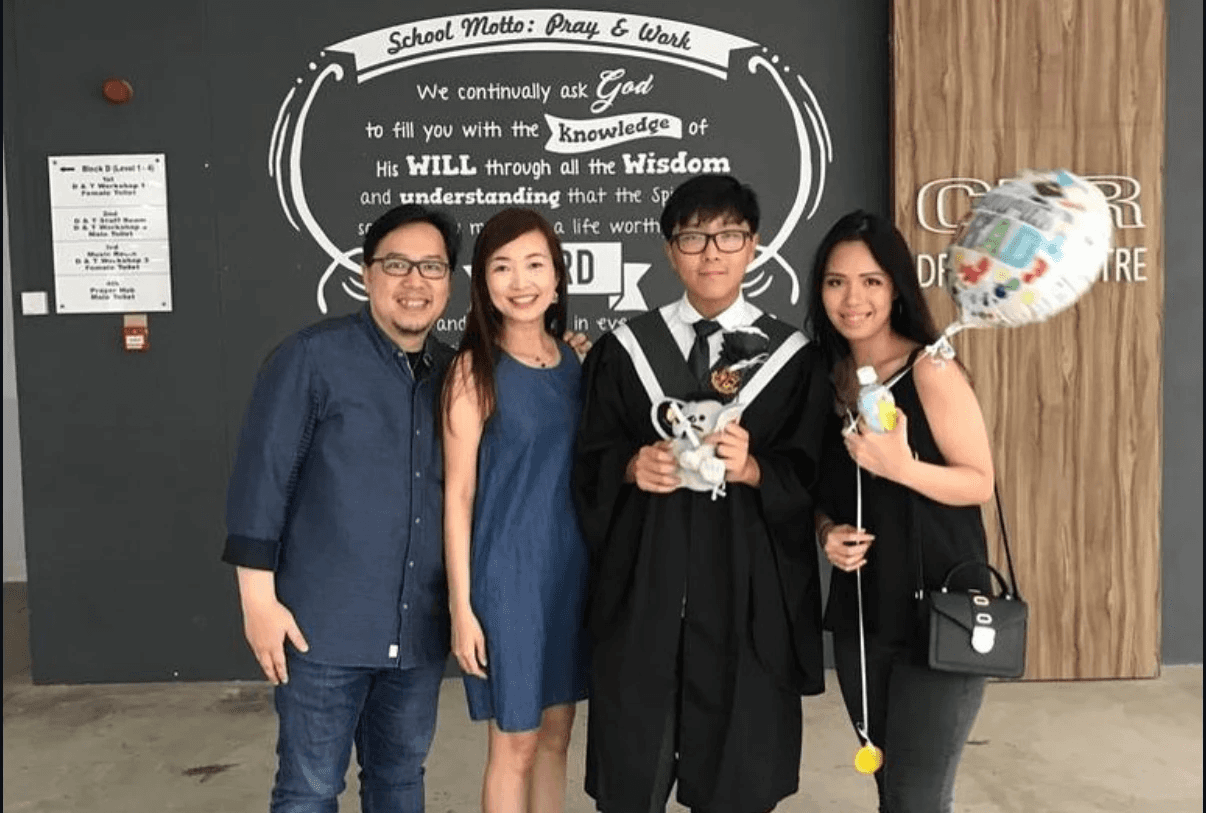 Ivan Jaben Pang Seconday School Graduation