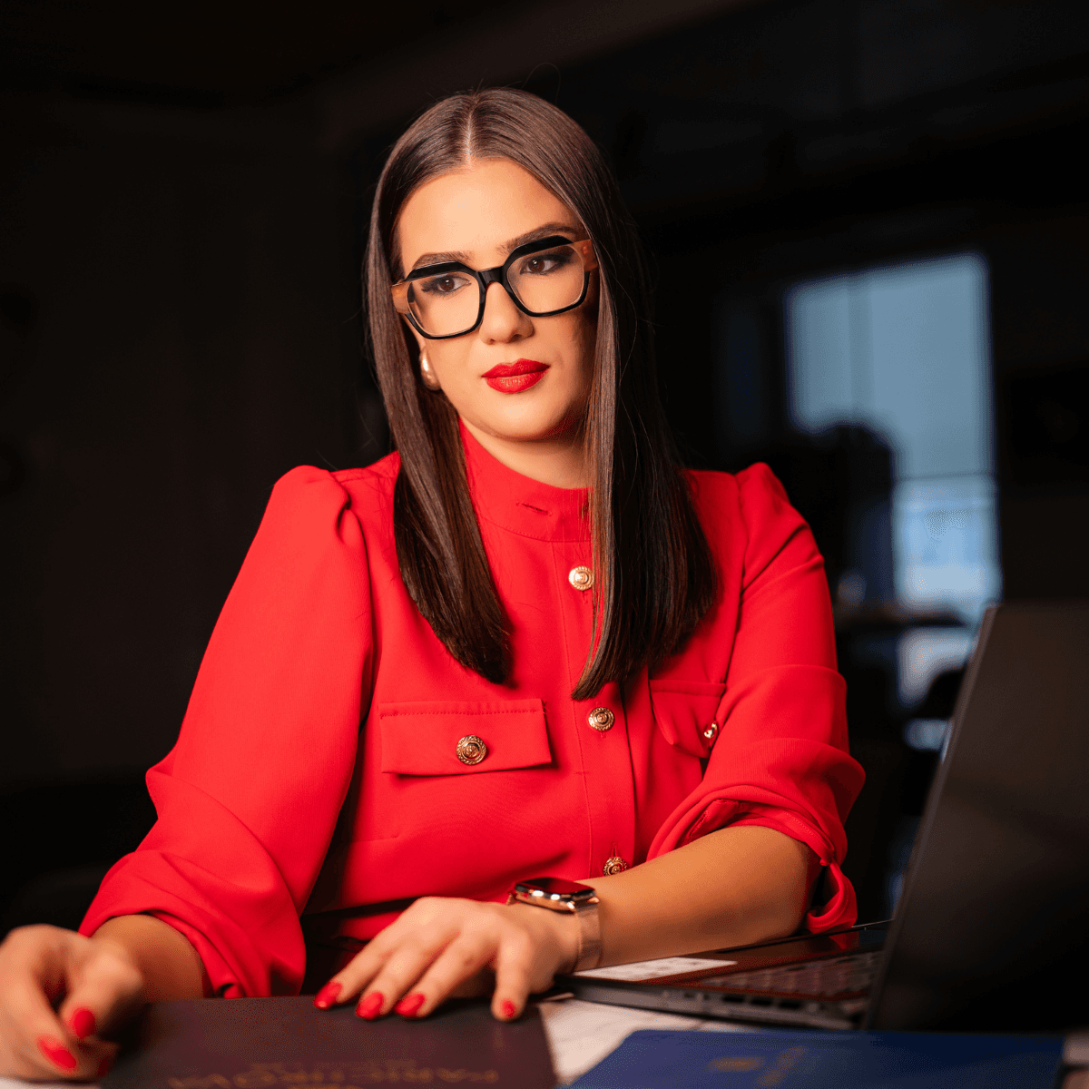 interior designer choosing colors