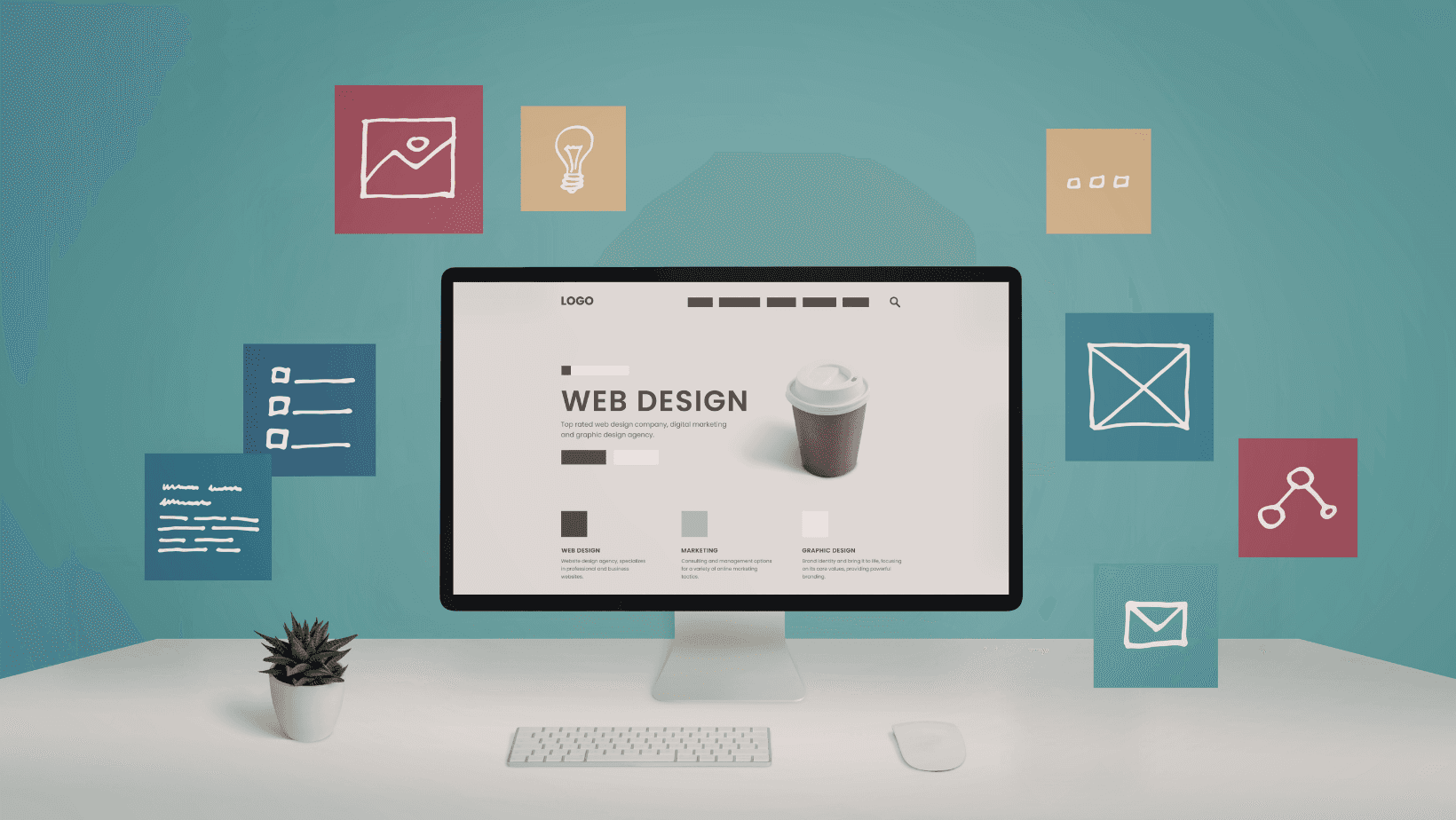 Laptop displaying a wesbite