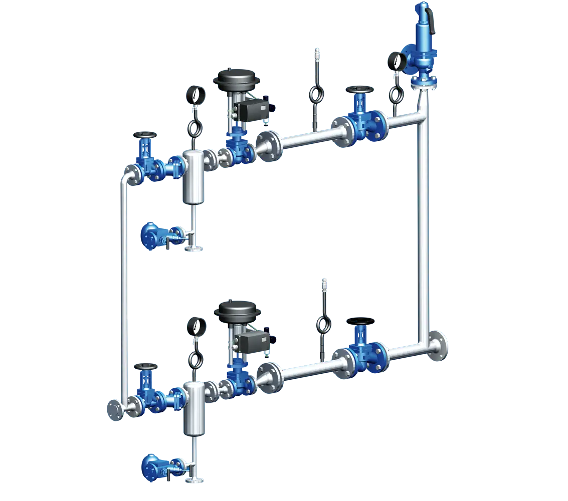 Système complet de robinetterie industrielle ARI-SYStem