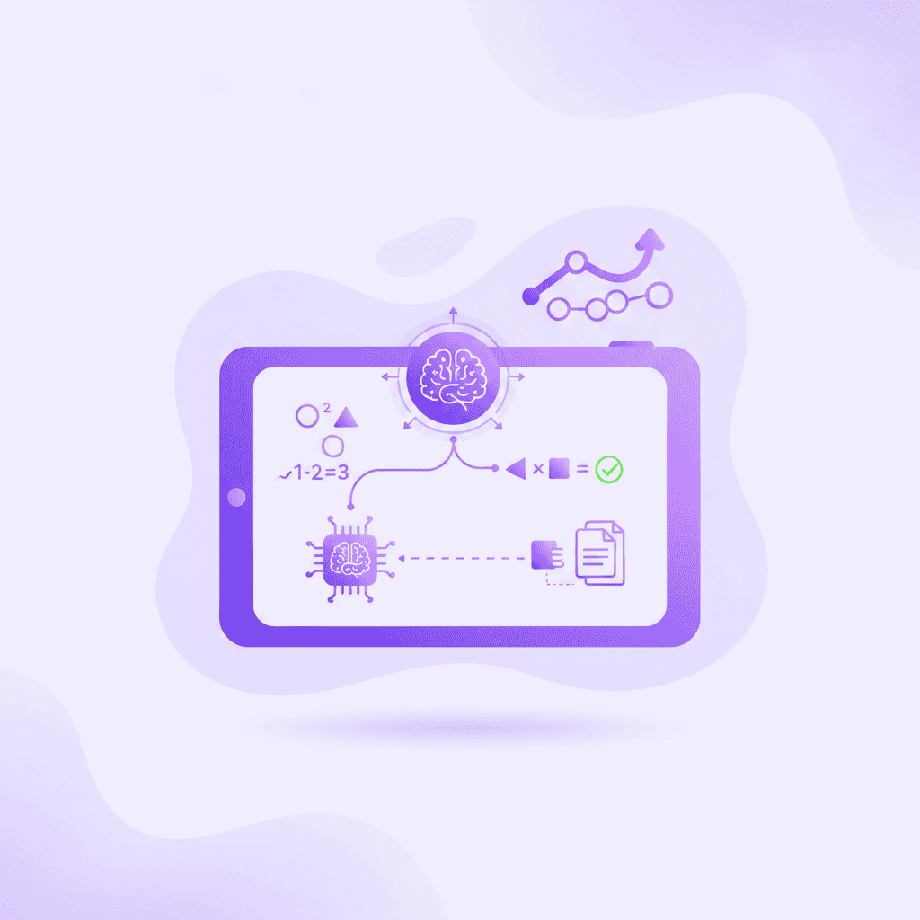 AI tutor actively catching mistakes on a digital learning canvas