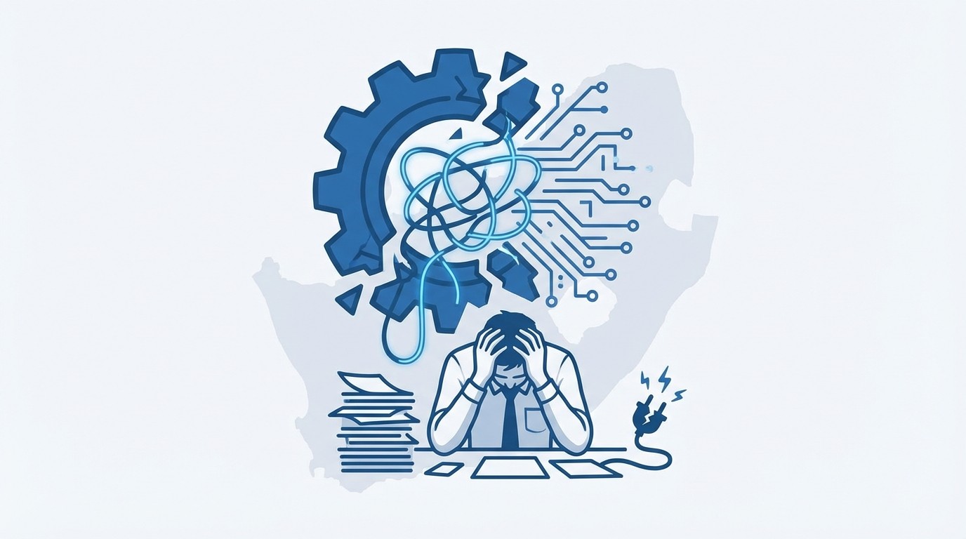 What It Feels Like When Automated Resolutions Break in South Africa concept illustration - RadMedia