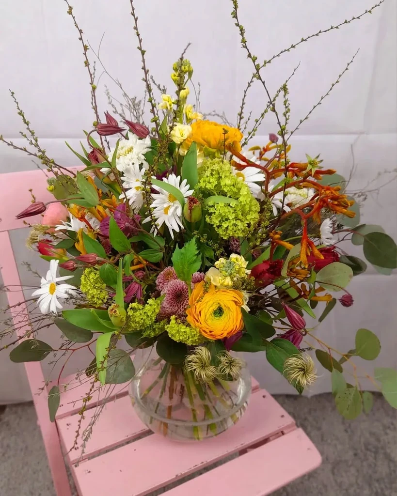 Frischer Strauß aus Schnittblumen