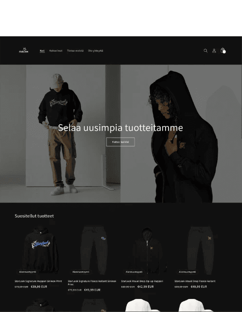 Starlookin hero-osio