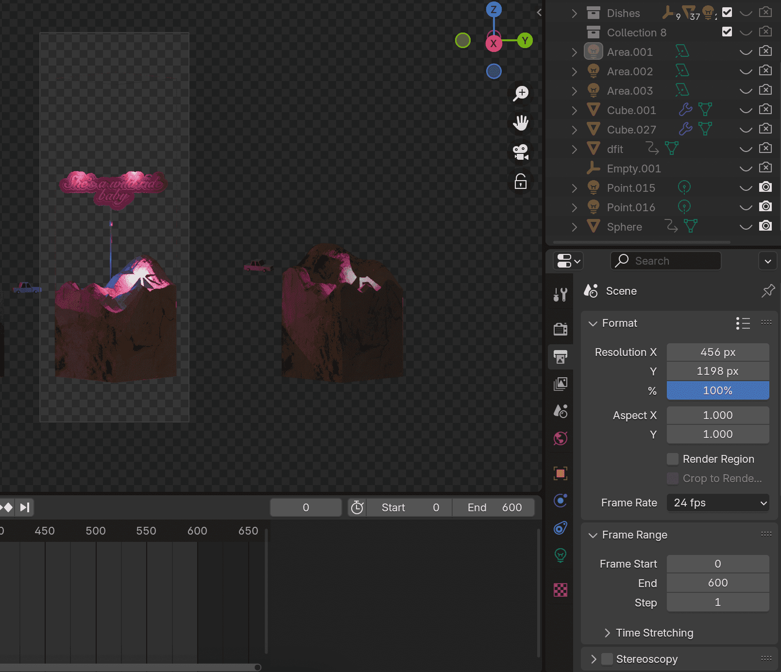 Image of the three screens