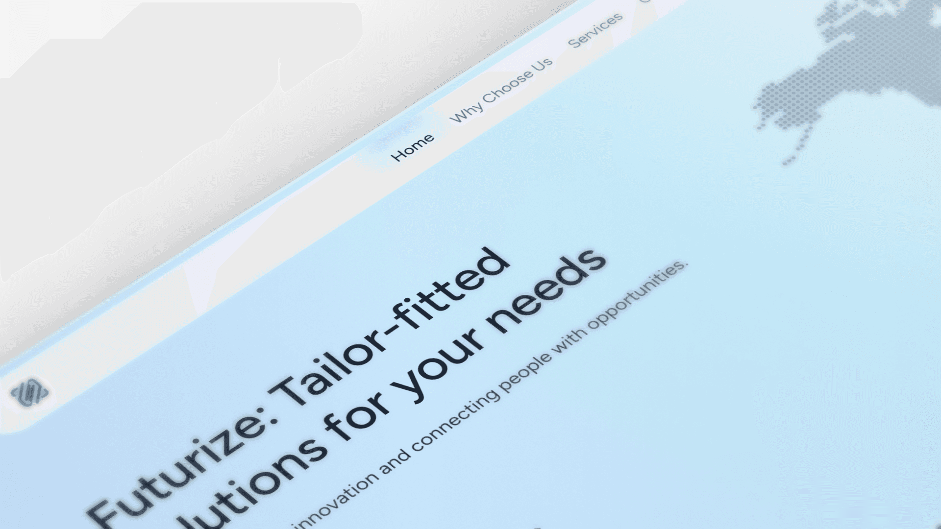 Black and white image of people working at a table with laptops, showing hands gesturing during discussion of digital content displayed on screens, with fabrica® logo in the corner.