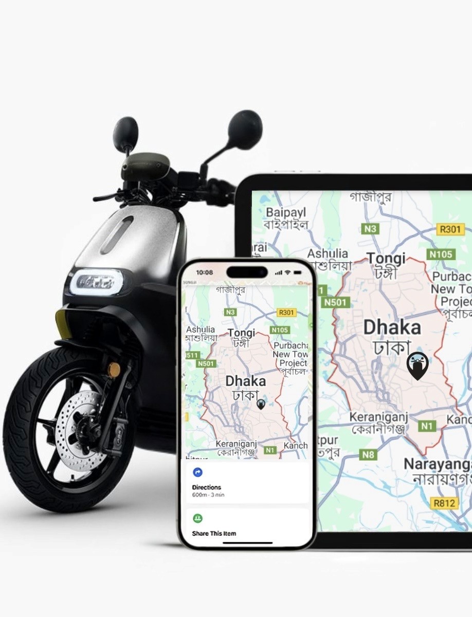 Eve eBikes Smartscooter available colors and features for Bangladeshi riders
