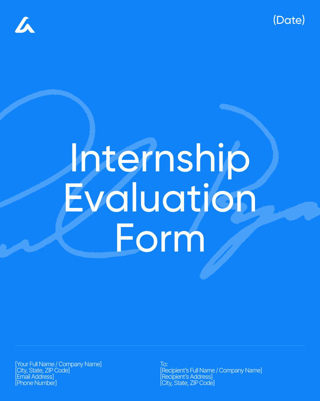 Internship Evaluation Form