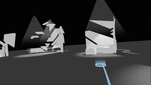 Pastel ice cream packaging design with retro typography on pink background