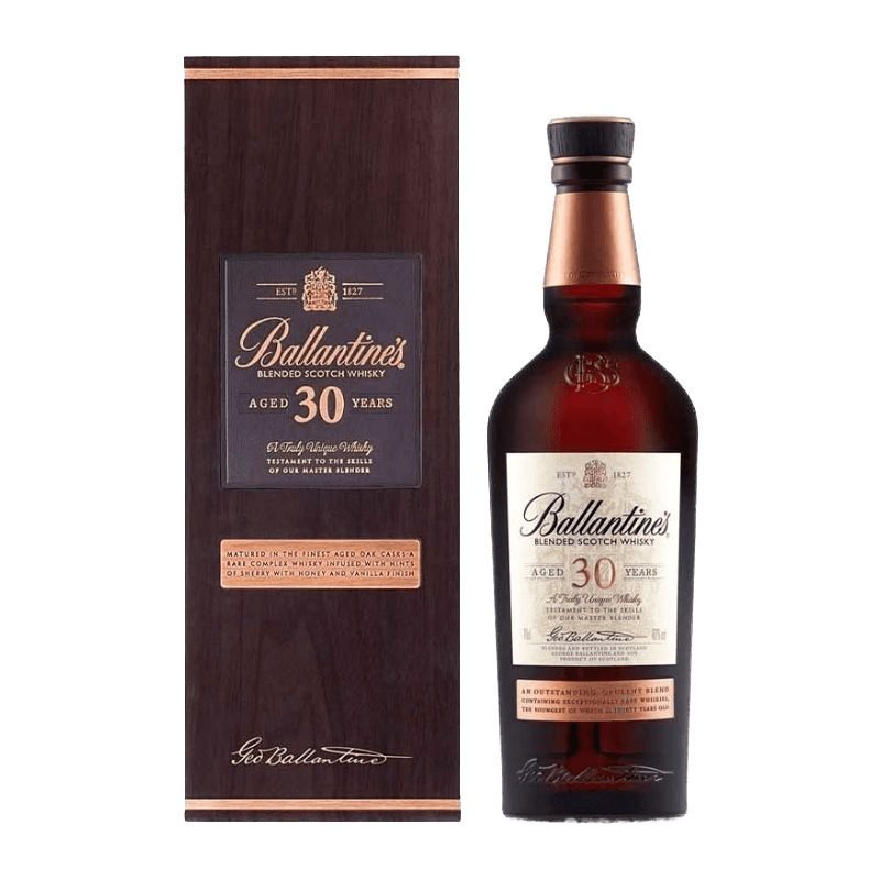 Ballantine's Ballantine's 30 Ballantine's 30 Year Old Ballantine's 30 Years Old Blended Scotch Whisky Ballantine's Very Old Ballantine's 30yo George Ballantine Ballantine's Prestige Range Glenburgie Miltonduff Scapa Pernod Ricard Whisky 百齡罈 百齡罈威士忌 百齡罈30年 百齡罈30年調和蘇格蘭威士忌 百齡罈30年調和威士忌 百齡罈高年份 百齡罈頂級威士忌 蘇格蘭調和威士忌 格蘭伯吉基酒 百齡罈30 百齡罈30年 價格 百齡罈30年 哪裡買 百齡罈30年 現貨 百齡罈30年 木盒 百齡罈30年 禮盒 百齡罈30年 評價 高年份威士忌 高年份調和威士忌 頂級商務送禮威士忌 老酒收購 百齡罈30
